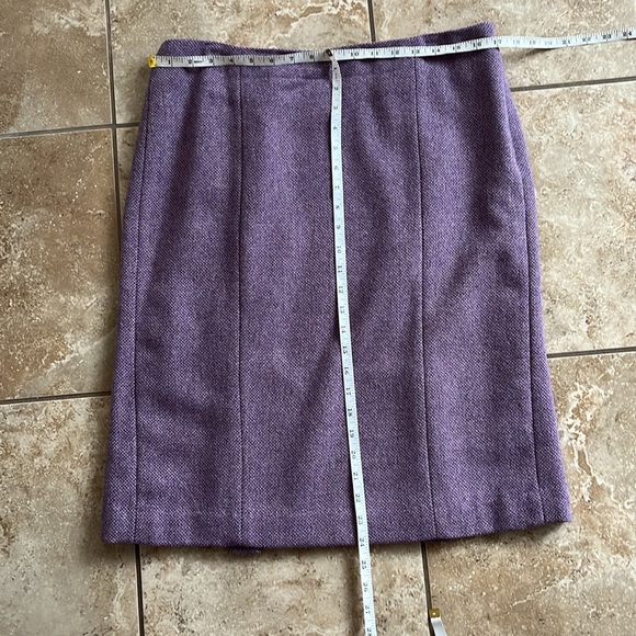 Ann Taylor LOFT skirt 72%wool - Picture 7 of 10
